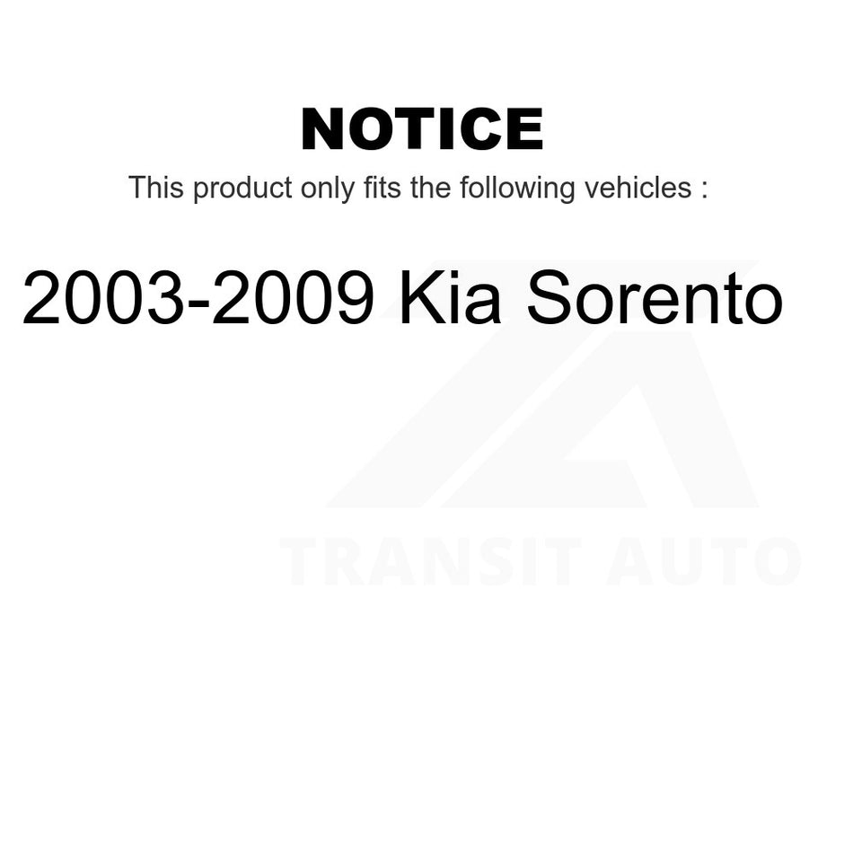 Front Right Upper Suspension Control Arm Ball Joint Assembly TOR-CK80342 For 2003-2009 Kia Sorento