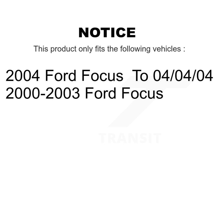 Front Left Lower Suspension Control Arm Ball Joint Assembly TOR-CK80406 For Ford Focus