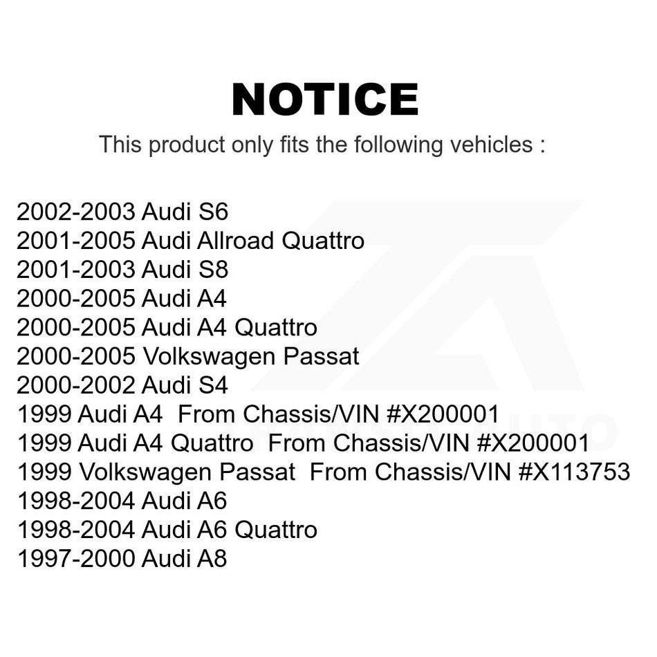 Front Right Upper Rearward Suspension Control Arm Ball Joint Assembly TOR-CK80526 For Audi Volkswagen Passat A4 Quattro A6 Allroad S4 S8 S6 A8