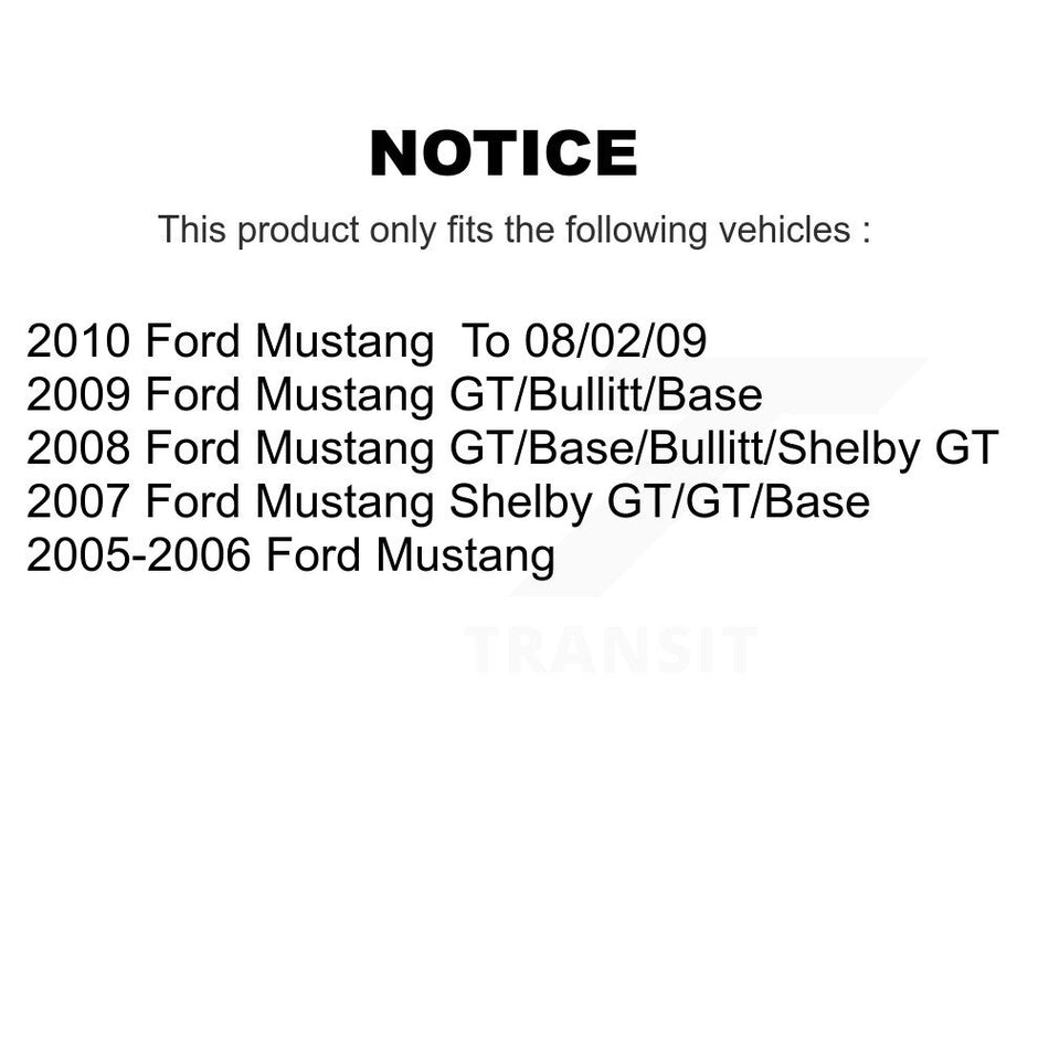 Front Left Lower Suspension Control Arm Ball Joint Assembly TOR-CK80727 For Ford Mustang