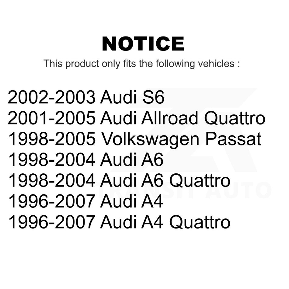 Front Left Upper Forward Suspension Control Arm Ball Joint Assembly TOR-CK90497 For Audi Volkswagen Passat A4 Quattro A6 Allroad S6