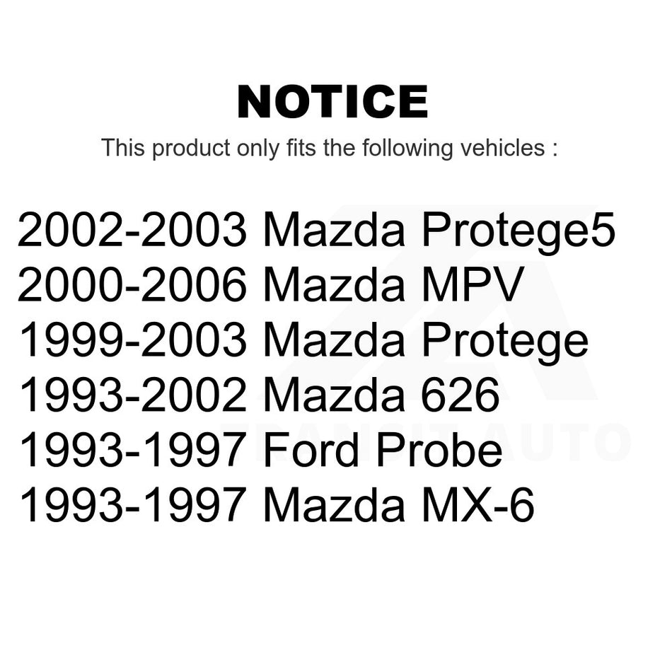 Front Outer Steering Tie Rod End TOR-ES3197RL For Mazda Protege MPV 626 Protege5 Ford Probe MX-6