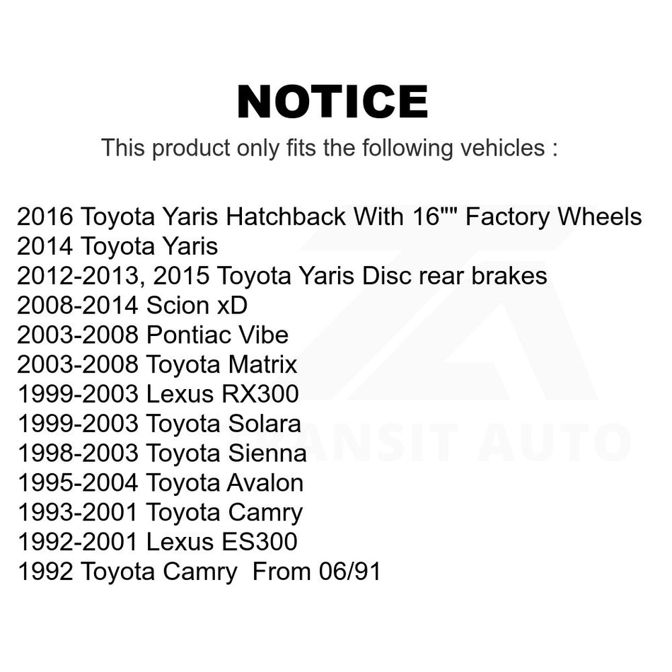 Front Outer Steering Tie Rod End TOR-ES3306 For Toyota Camry Avalon Lexus Matrix Sienna Pontiac Vibe RX300 ES300 Solara Yaris Scion xD