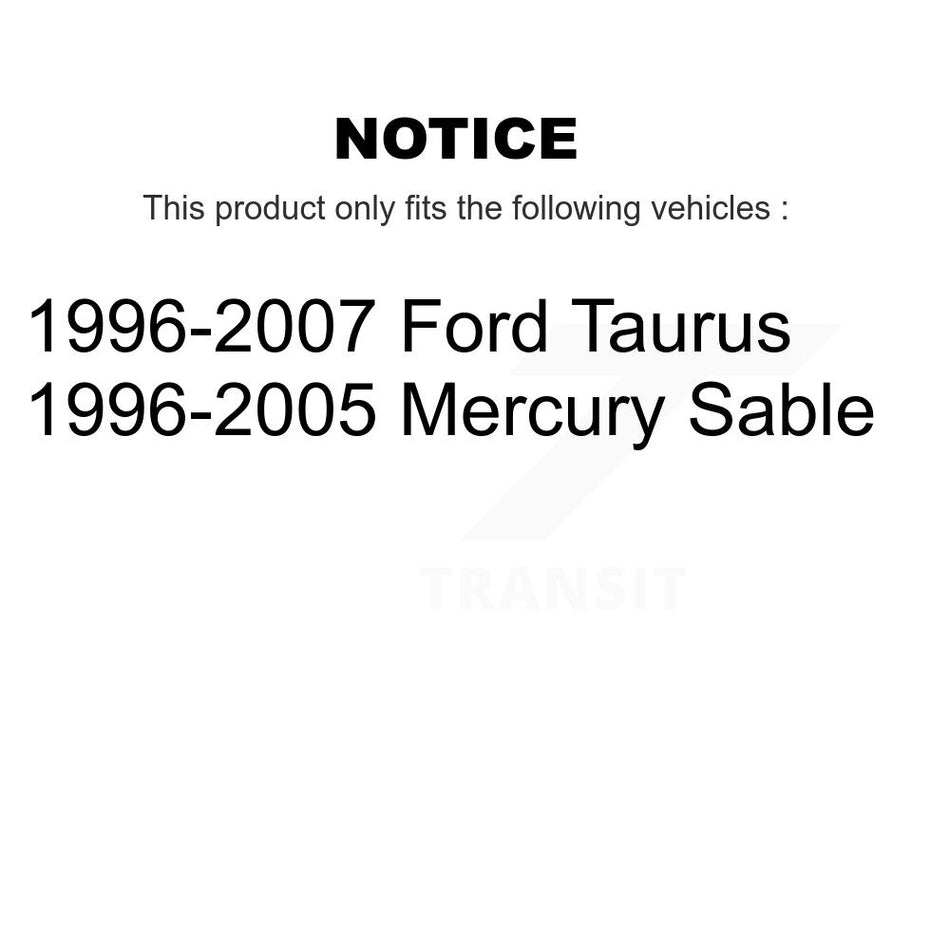 Front Outer Steering Tie Rod End TOR-ES3349RL For Ford Taurus Mercury Sable