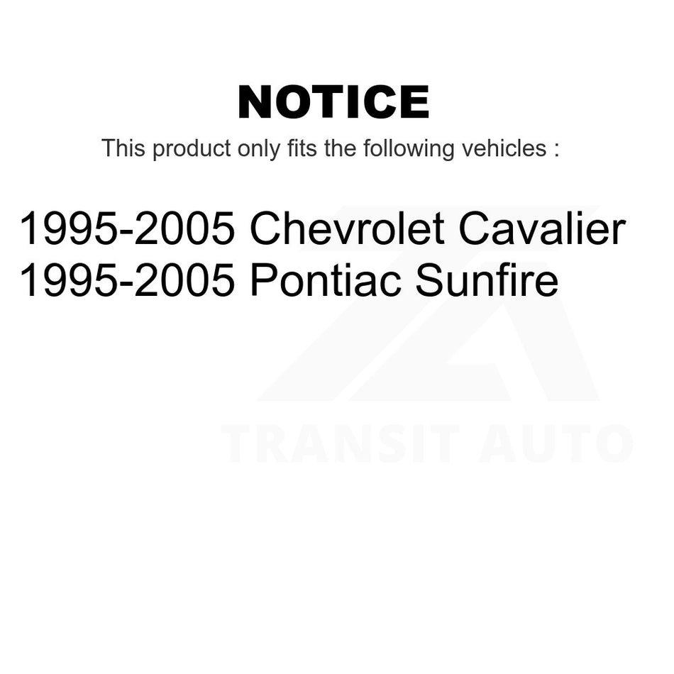 Front Outer Steering Tie Rod End TOR-ES3374RL For 1995-2005 Chevrolet Cavalier Pontiac Sunfire