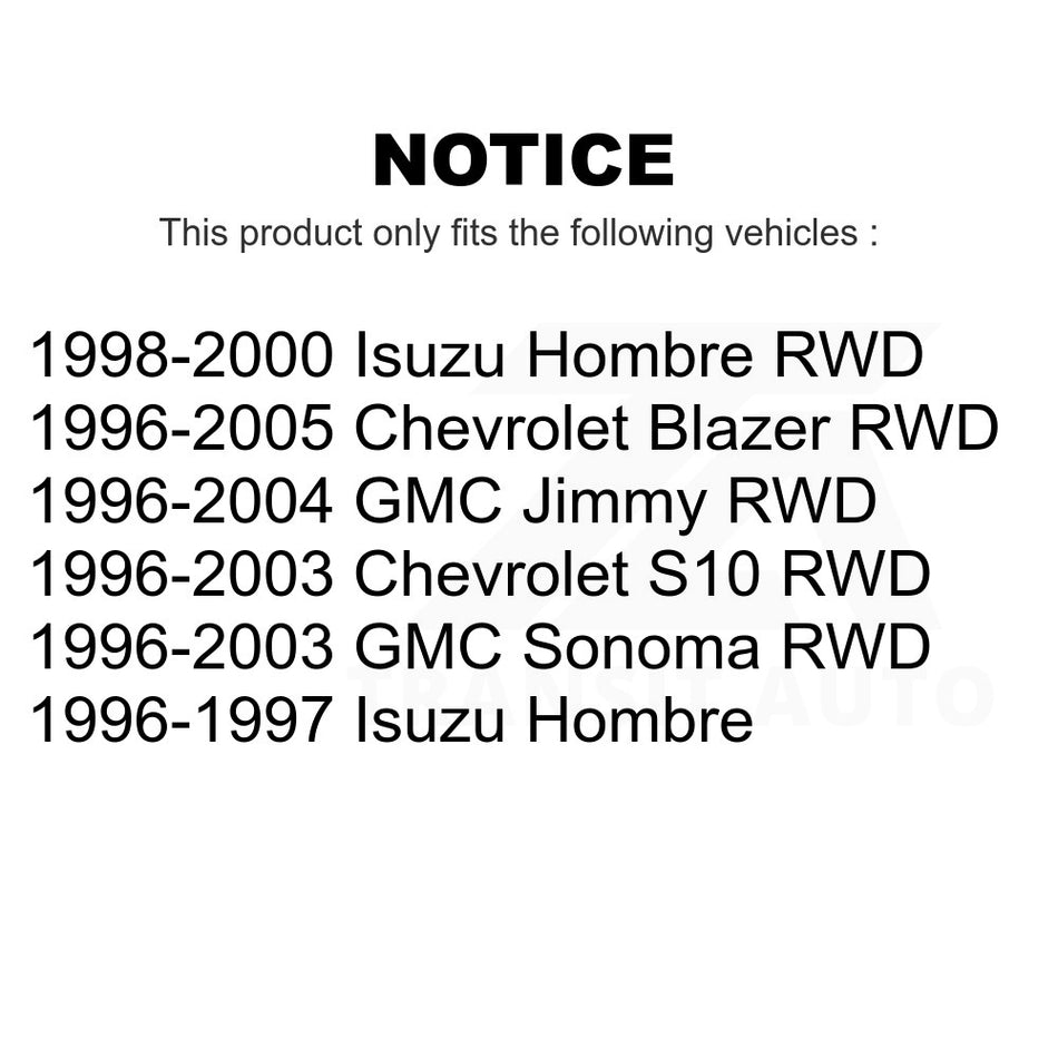 Front Outer Steering Tie Rod End TOR-ES3379T For Chevrolet S10 Blazer GMC Sonoma Jimmy Isuzu Hombre