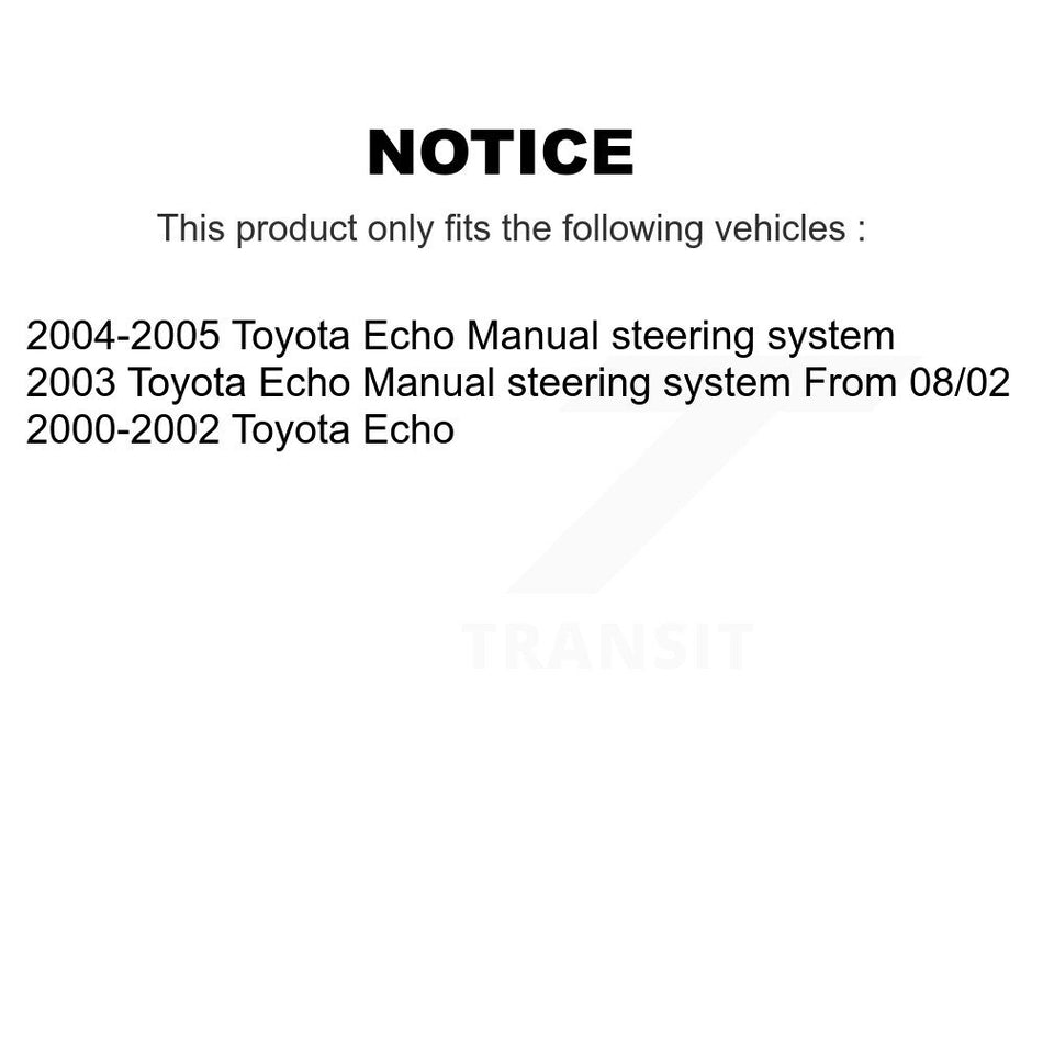 Front Right Outer Steering Tie Rod End TOR-ES3555 For Toyota Echo