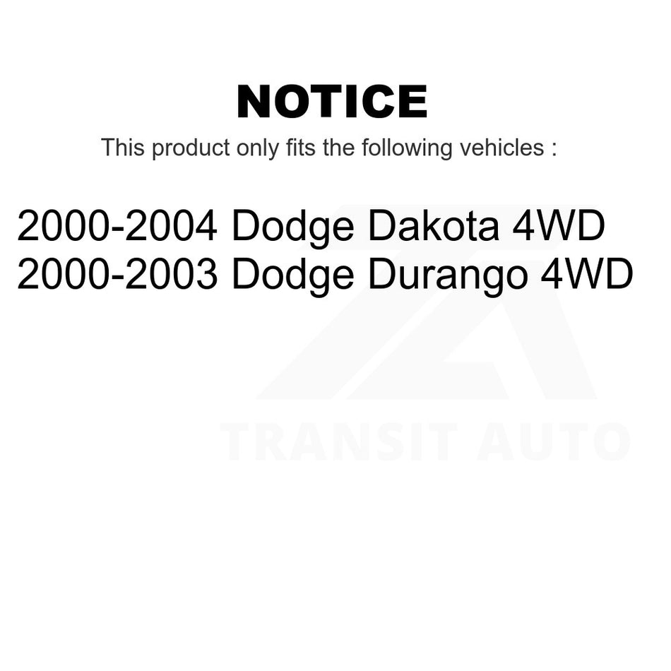 Front Right Outer Steering Tie Rod End TOR-ES3572 For Dodge Dakota Durango 4WD