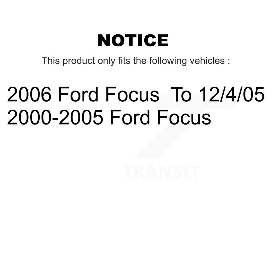 Front Right Outer Steering Tie Rod End TOR-ES3587 For Ford Focus