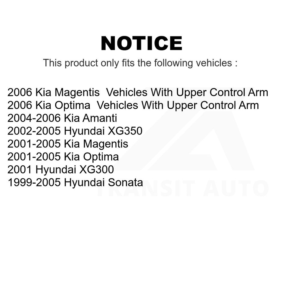 Front Right Outer Steering Tie Rod End TOR-ES3629 For Hyundai Sonata Kia Optima XG350 Amanti XG300 Magentis