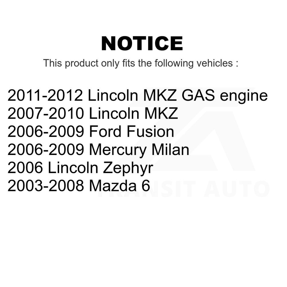 Front Right Outer Steering Tie Rod End TOR-ES800101 For Ford Fusion Mazda 6 Lincoln MKZ Mercury Milan Zephyr