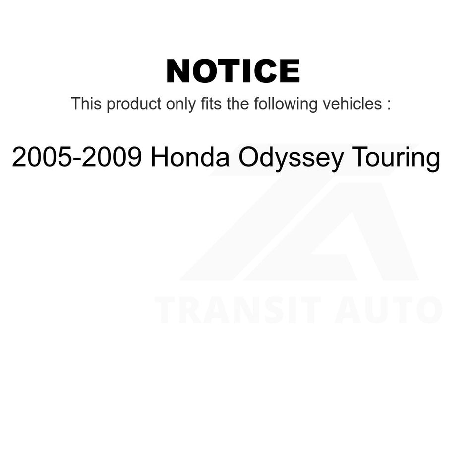 Front Outer Steering Tie Rod End TOR-ES800225 For 2005-2009 Honda Odyssey Touring