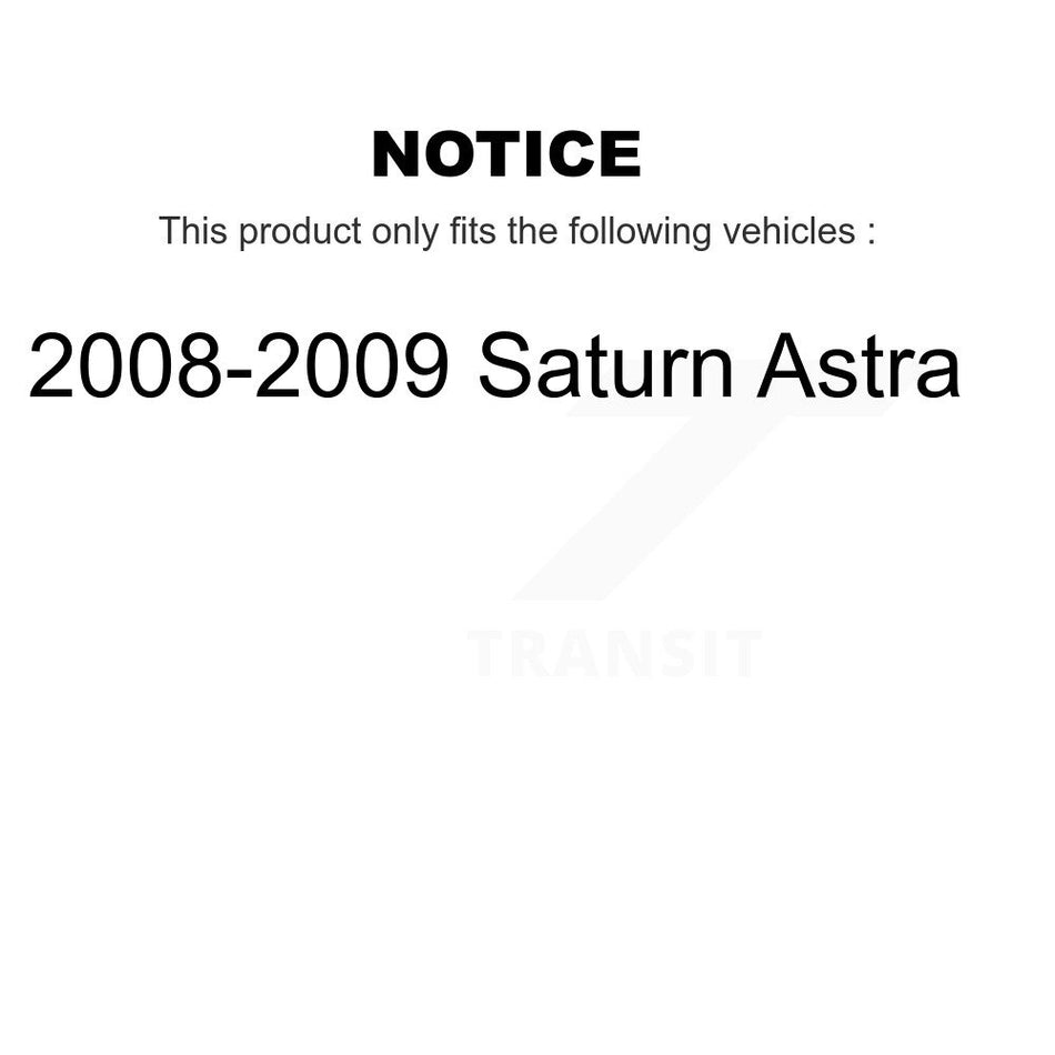 Front Left Outer Steering Tie Rod End TOR-ES800263 For 2008-2009 Saturn Astra