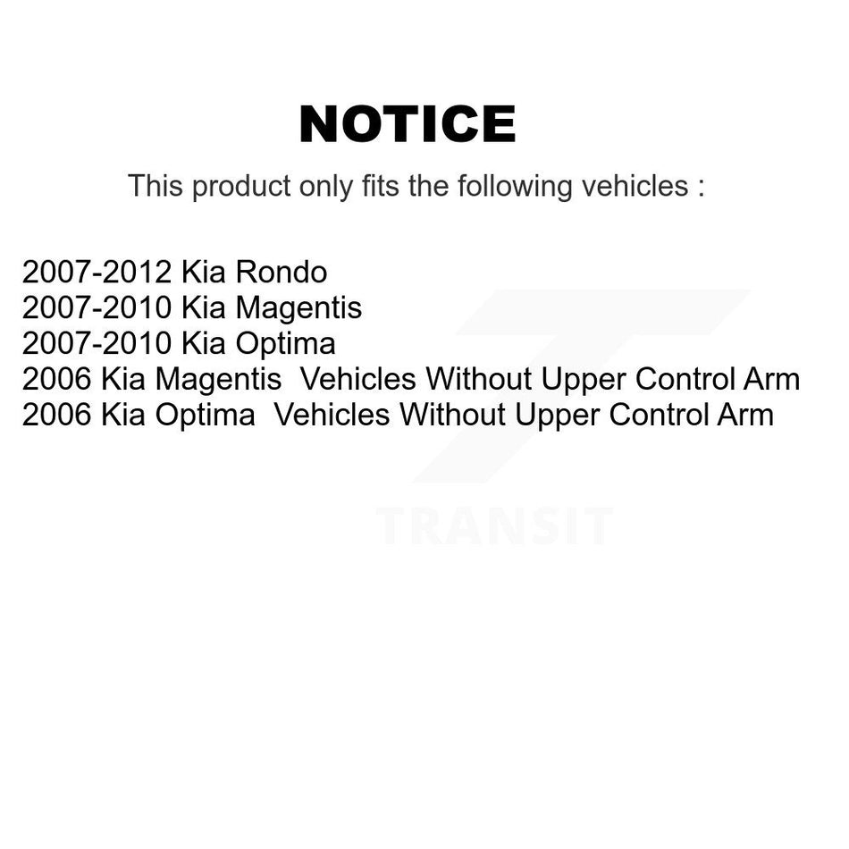 Front Left Outer Steering Tie Rod End TOR-ES800346 For Kia Rondo Optima Magentis