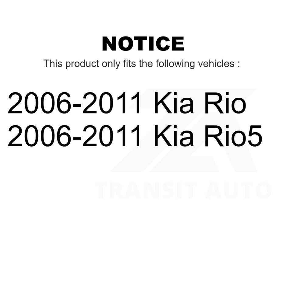 Front Right Outer Steering Tie Rod End TOR-ES800349 For 2006-2011 Kia Rio Rio5