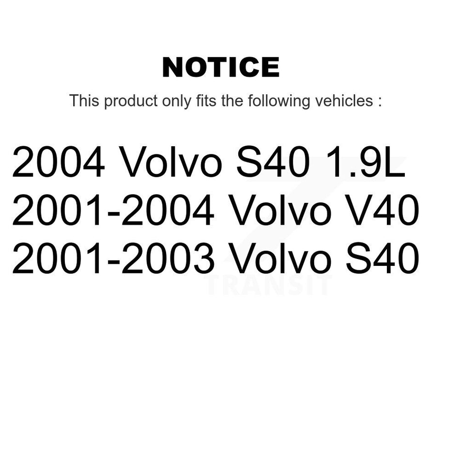 Front Left Outer Steering Tie Rod End TOR-ES800382 For Volvo S40 V40