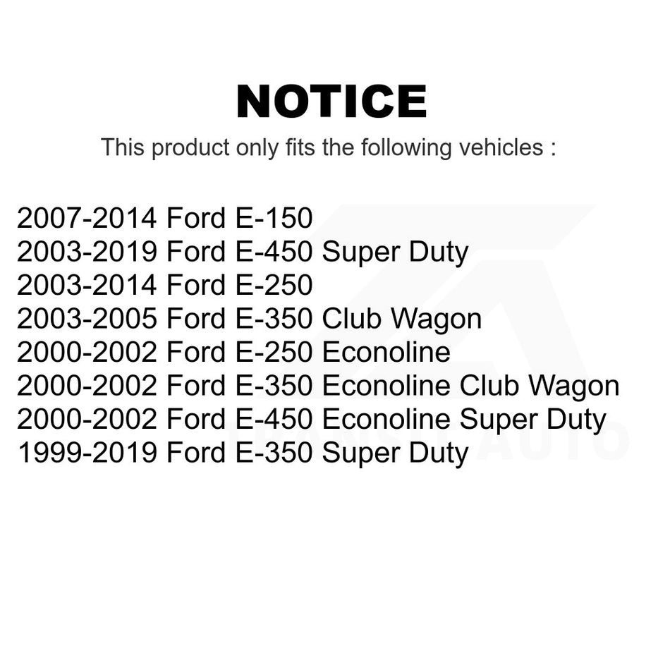 Right Outer Steering Tie Rod End TOR-ES800401 For Ford E-350 Super Duty E-250 E-150 Econoline Club Wagon E-450