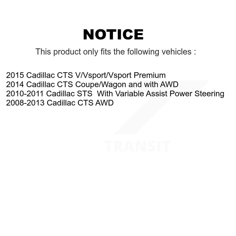 Front Right Outer Steering Tie Rod End TOR-ES800642 For Cadillac CTS STS