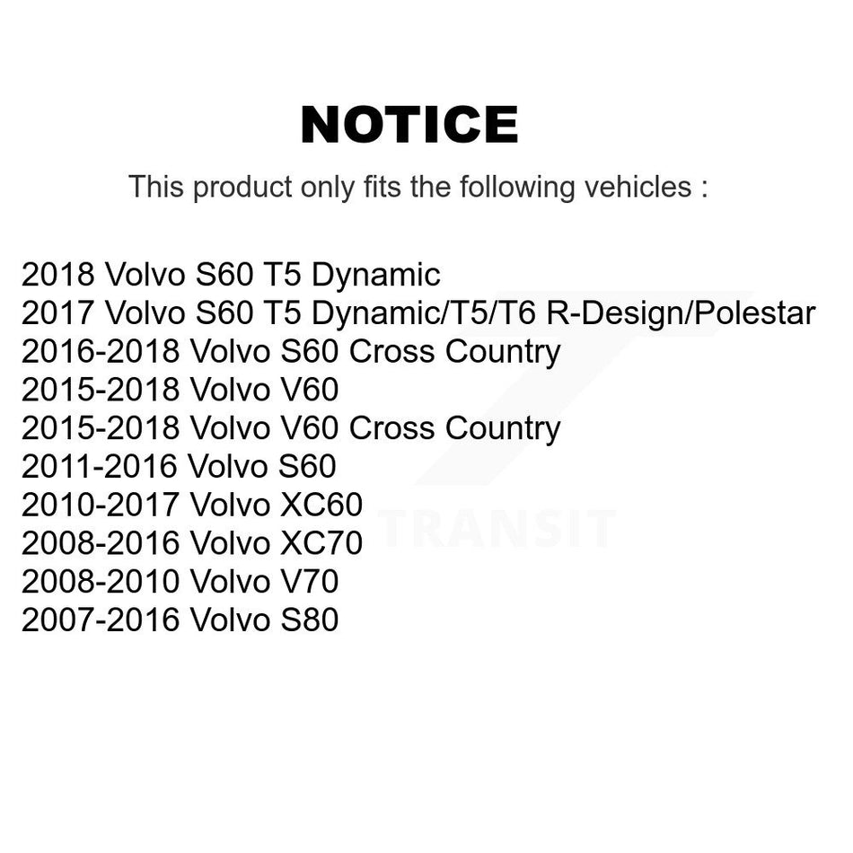 Front Left Outer Steering Tie Rod End TOR-ES800848 For Volvo XC60 XC70 S60 V60 S80 Cross Country V70