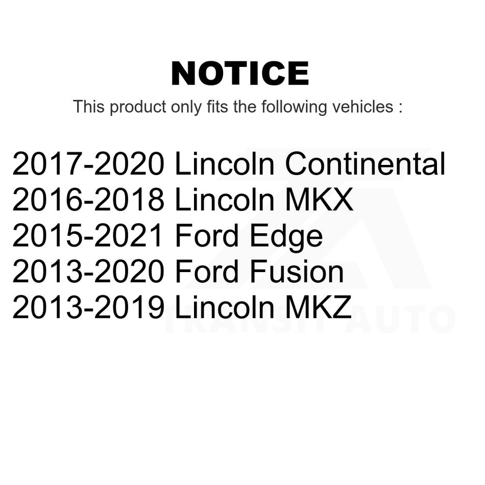 Left Outer Steering Tie Rod End TOR-ES801110 For Ford Fusion Edge Lincoln MKZ MKX Continental