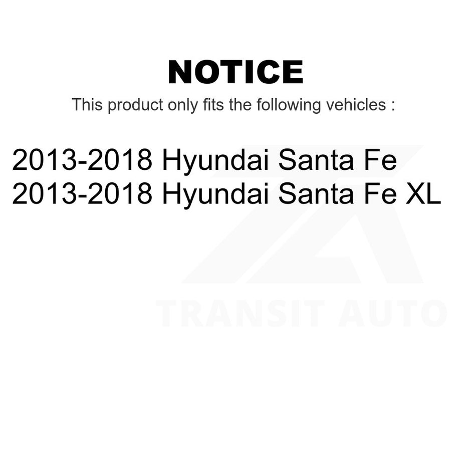 Front Right Outer Steering Tie Rod End TOR-ES801143 For 2013-2018 Hyundai Santa Fe XL