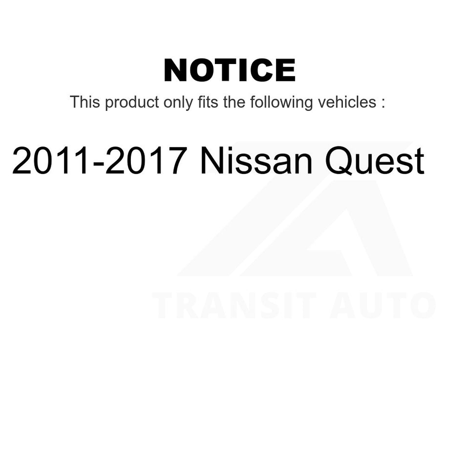 Right Outer Steering Tie Rod End TOR-ES801267 For 2011-2017 Nissan Quest