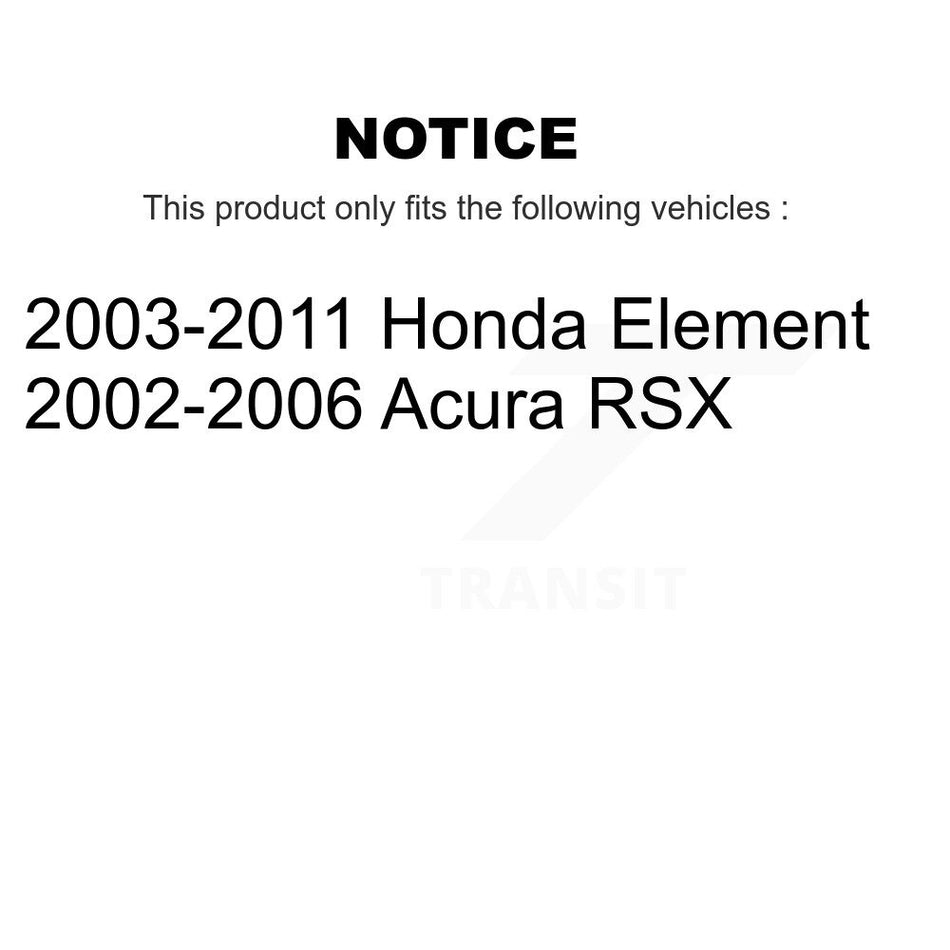 Front Outer Steering Tie Rod End TOR-ES80995 For Honda Element Acura RSX