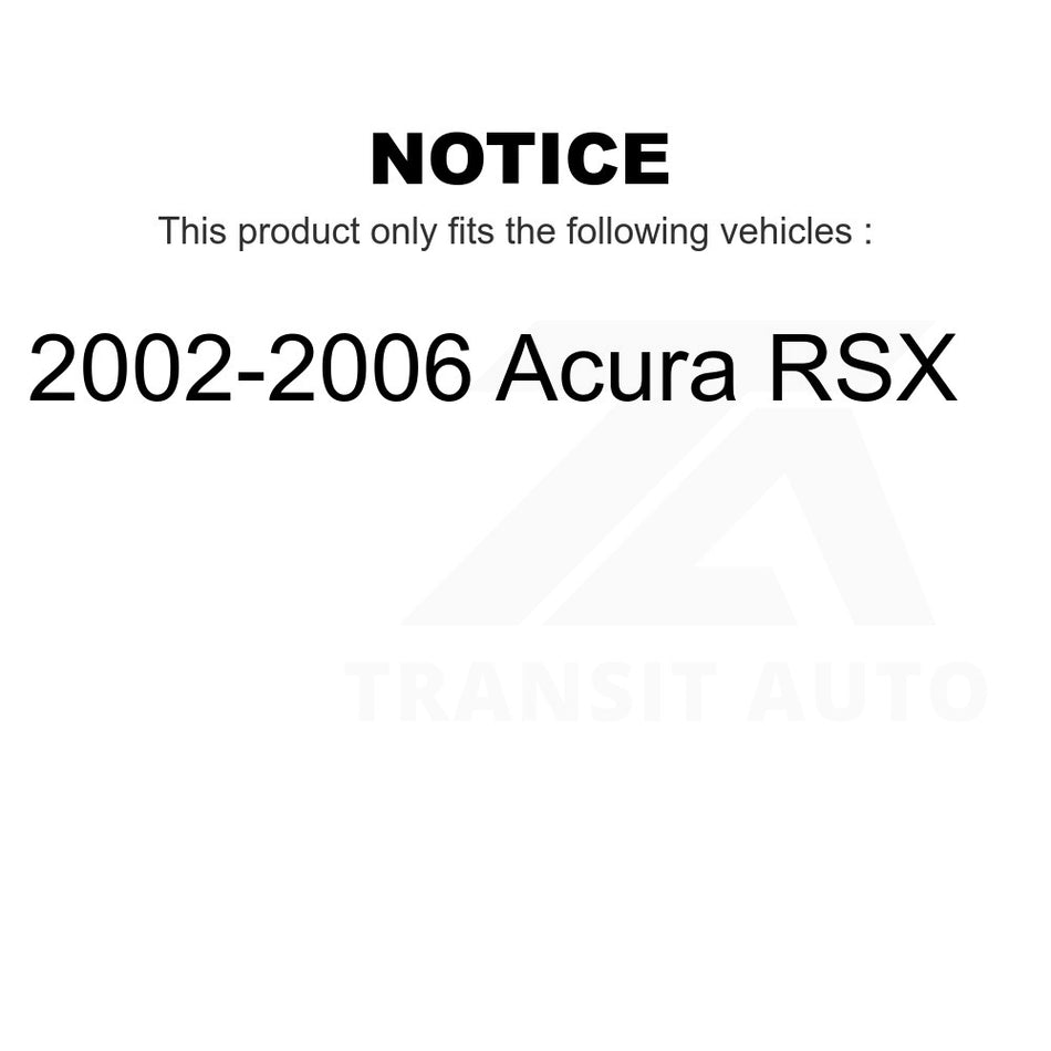 Front Inner Steering Tie Rod End TOR-EV800241 For 2002-2006 Acura RSX