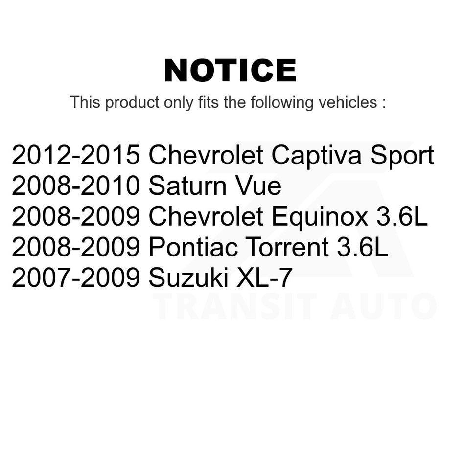 Front Inner Steering Tie Rod End TOR-EV800330 For Chevrolet Saturn Vue Captiva Sport Equinox Pontiac Torrent Suzuki XL-7