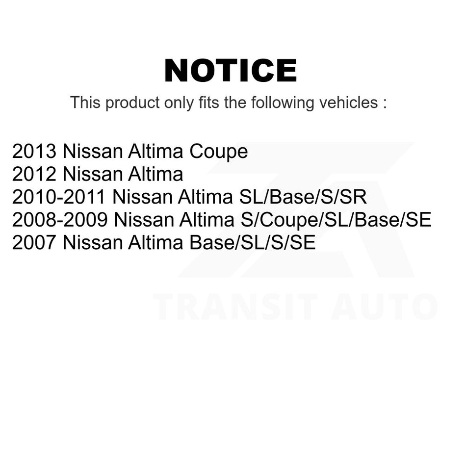 Front Inner Steering Tie Rod End TOR-EV800356 For Nissan Altima