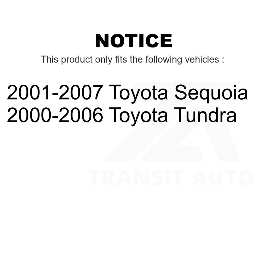 Front Inner Steering Tie Rod End TOR-EV800444 For Toyota Tundra Sequoia