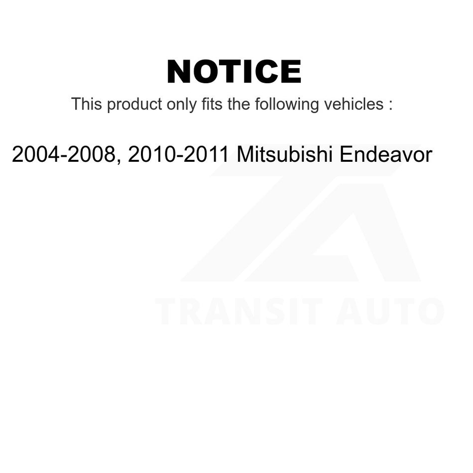 Front Inner Steering Tie Rod End TOR-EV800546 For Mitsubishi Endeavor