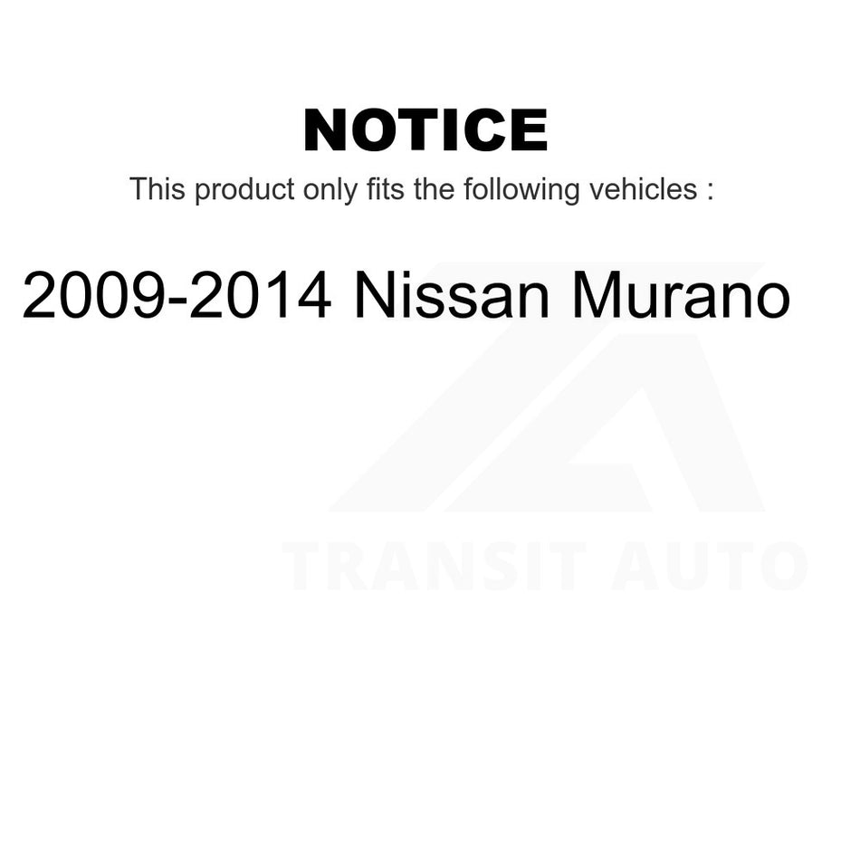 Front Inner Steering Tie Rod End TOR-EV800639 For 2009-2014 Nissan Murano