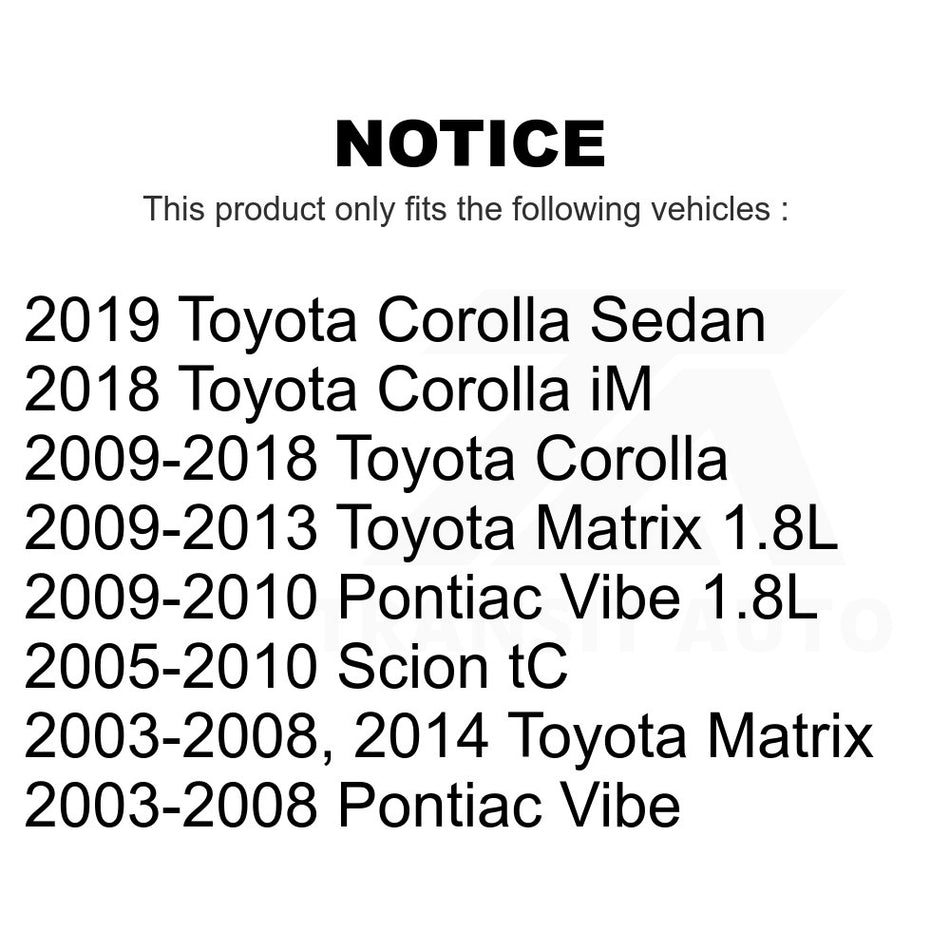 Front Lower Suspension Ball Joint TOR-K500040 For Toyota Corolla Matrix Pontiac Vibe Scion tC iM