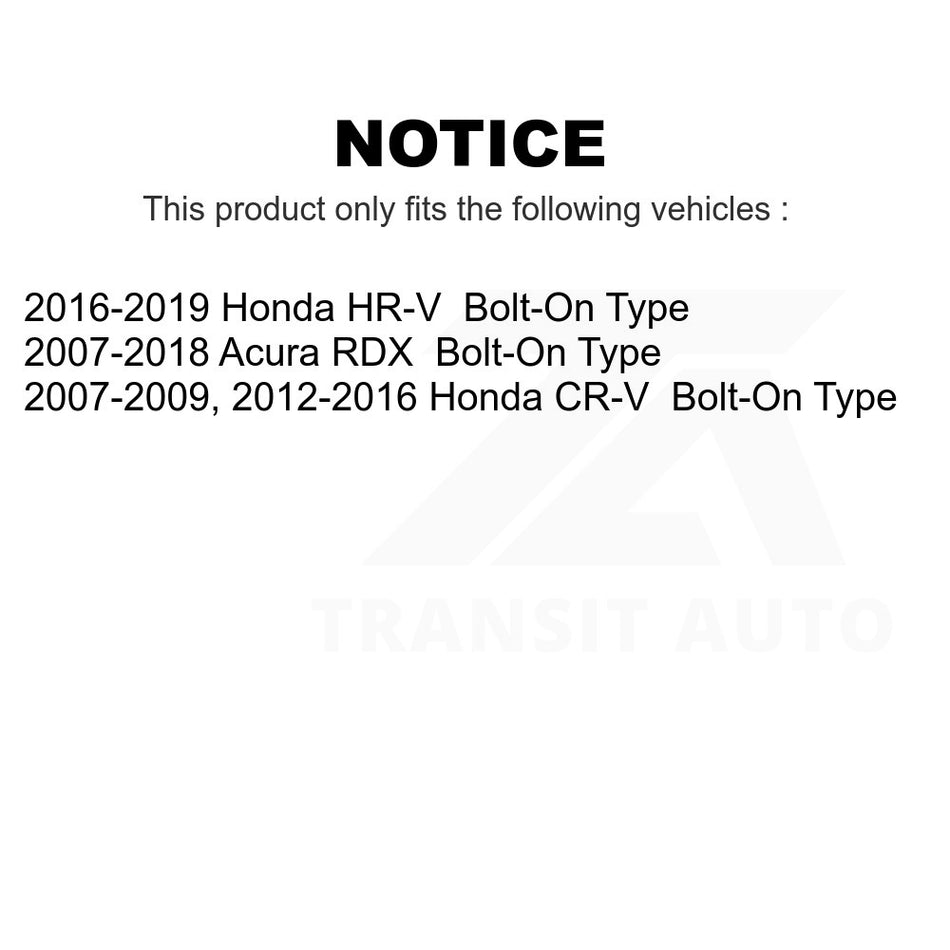 Front Lower Suspension Ball Joint TOR-K500103 For Honda CR-V HR-V Acura RDX Bolt-On Type