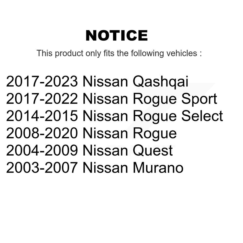 Front Lower Suspension Ball Joint TOR-K500129 For Nissan Rogue Sport Qashqai Murano Quest Select