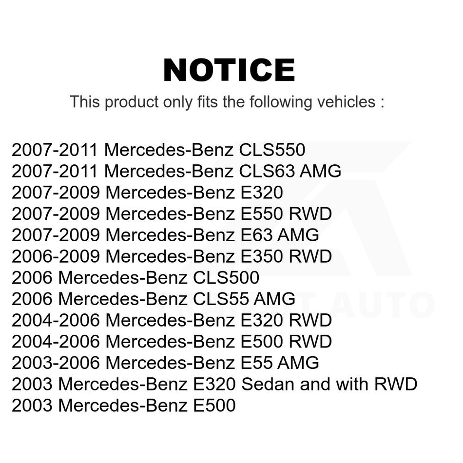 Front Lower Rear Outer Suspension Ball Joint TOR-K500168 For Mercedes-Benz E350 E320 E500 CLS550 CLS500 E550 E55 AMG E63 CLS55 CLS63