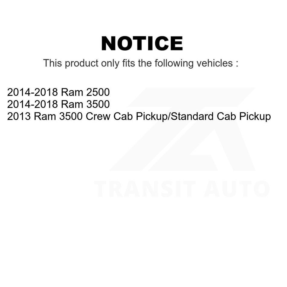 Front Lower Suspension Ball Joint TOR-K500351 For Ram 2500 3500