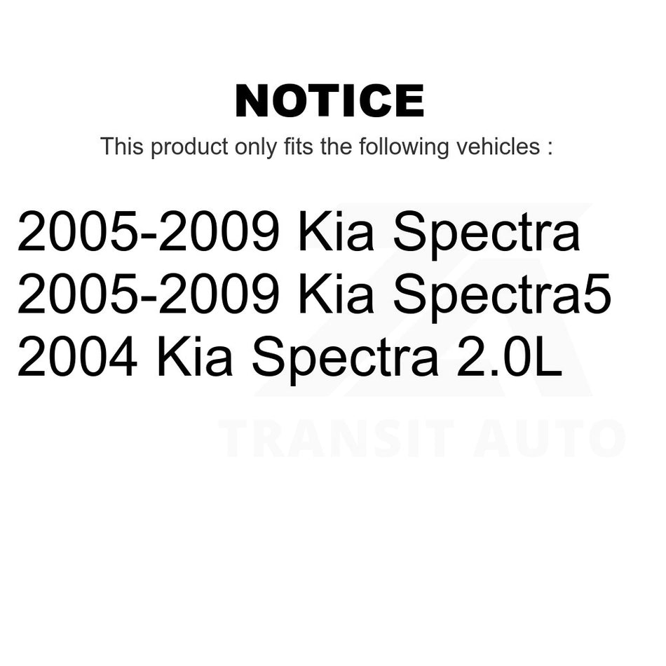 Rear Suspension Stabilizer Bar Link Kit TOR-K750017 For Kia Spectra Spectra5