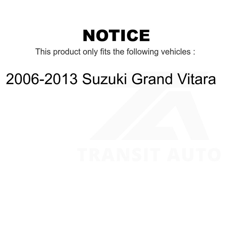 Front Suspension Stabilizer Bar Link Kit TOR-K750087 For 2006-2013 Suzuki Grand Vitara