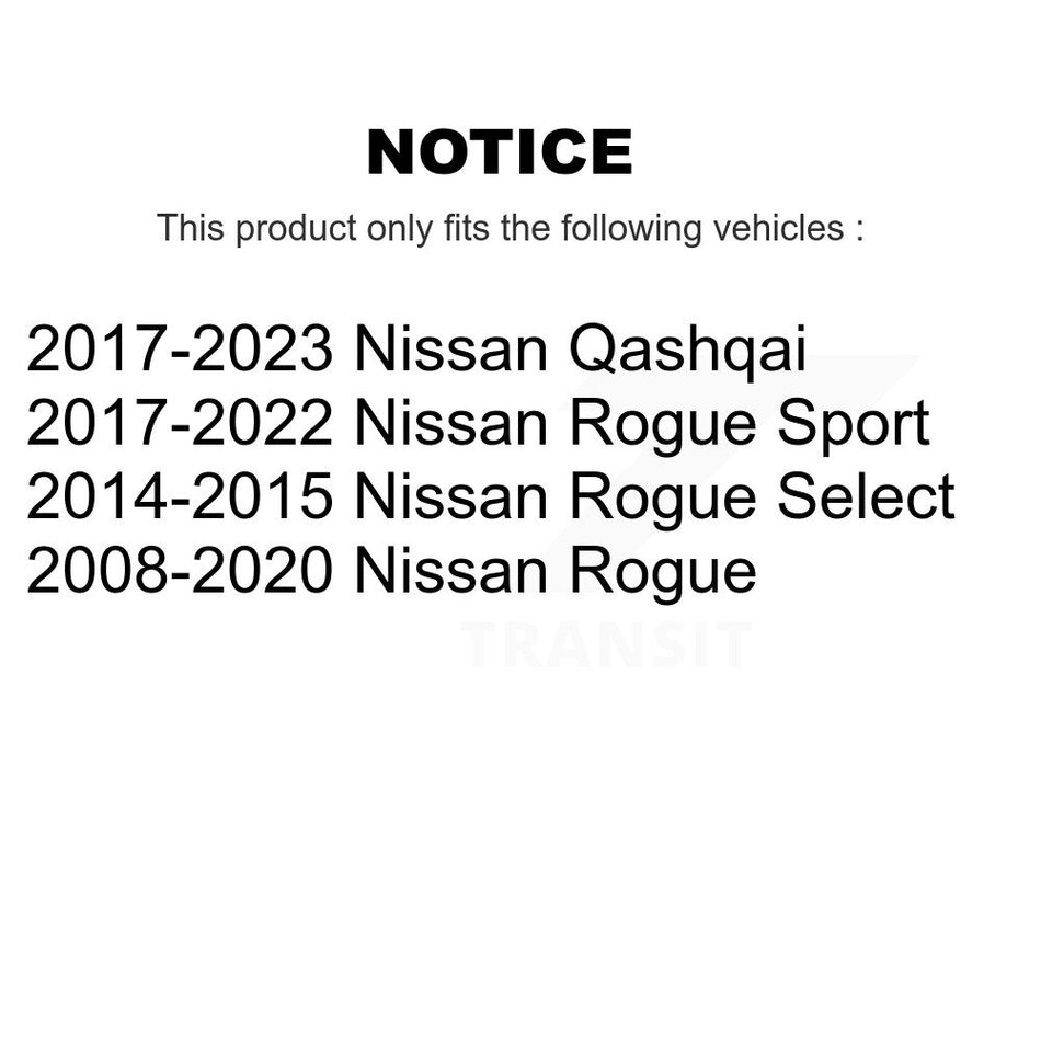 Rear Left Suspension Stabilizer Bar Link Kit TOR-K750353 For Nissan Rogue Sport Qashqai Select