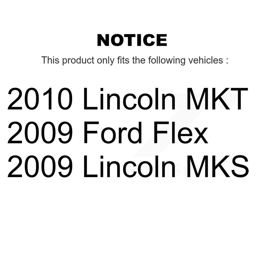 Rear Left Suspension Stabilizer Bar Link Kit TOR-K750369 For Ford Flex Lincoln MKS MKT