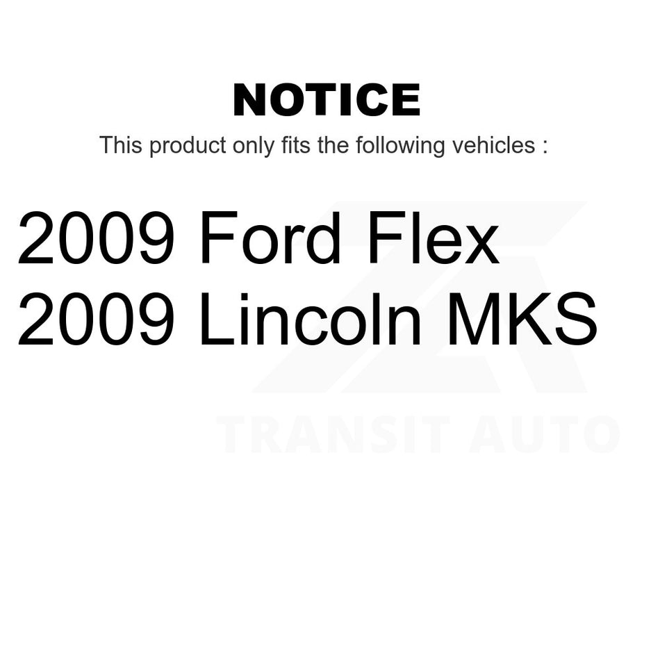 Front Left Suspension Stabilizer Bar Link Kit TOR-K750376 For 2009 Ford Flex Lincoln MKS