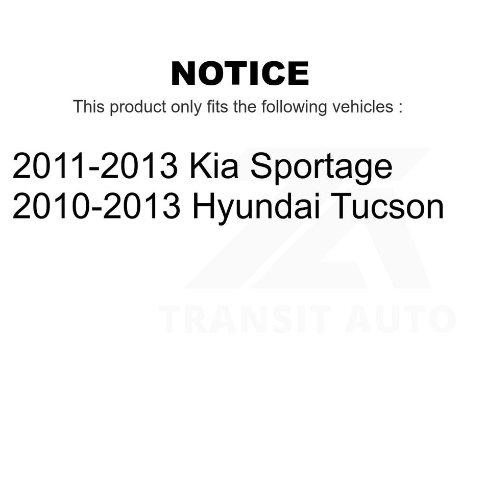 Front Suspension Stabilizer Bar Link Kit TOR-K750524 For Hyundai Tucson Kia Sportage