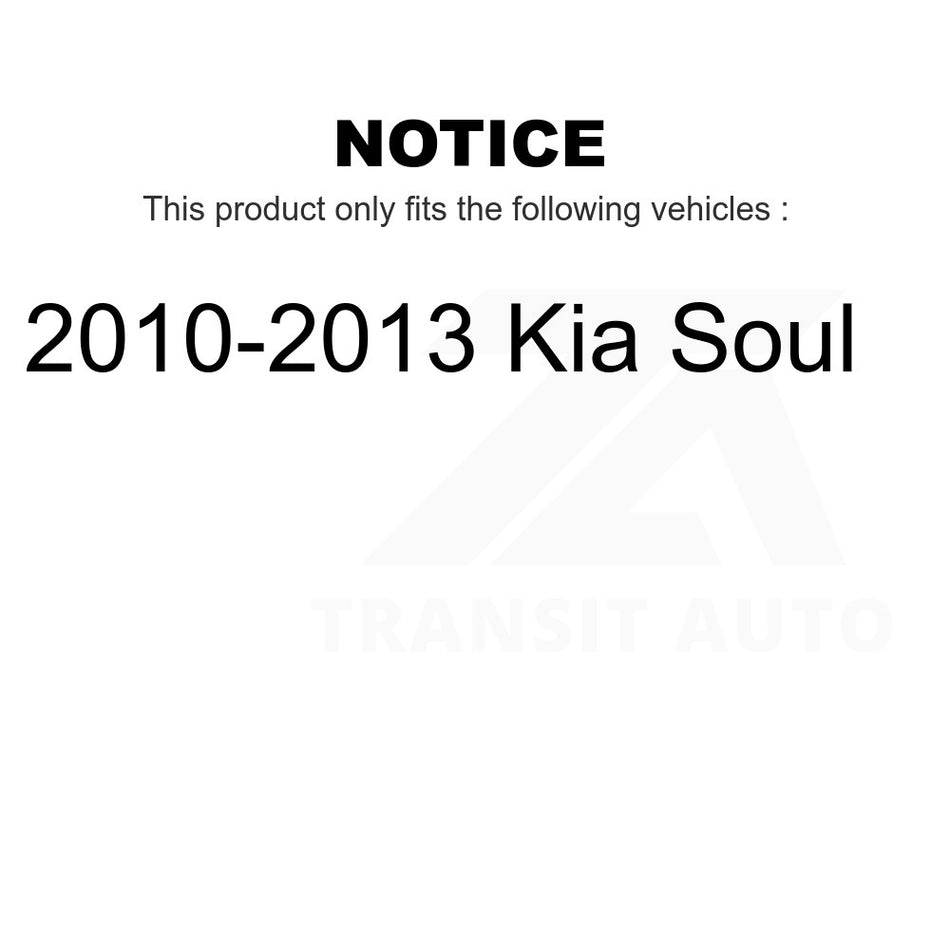 Front Right Suspension Stabilizer Bar Link Kit TOR-K750598 For 2010-2013 Kia Soul