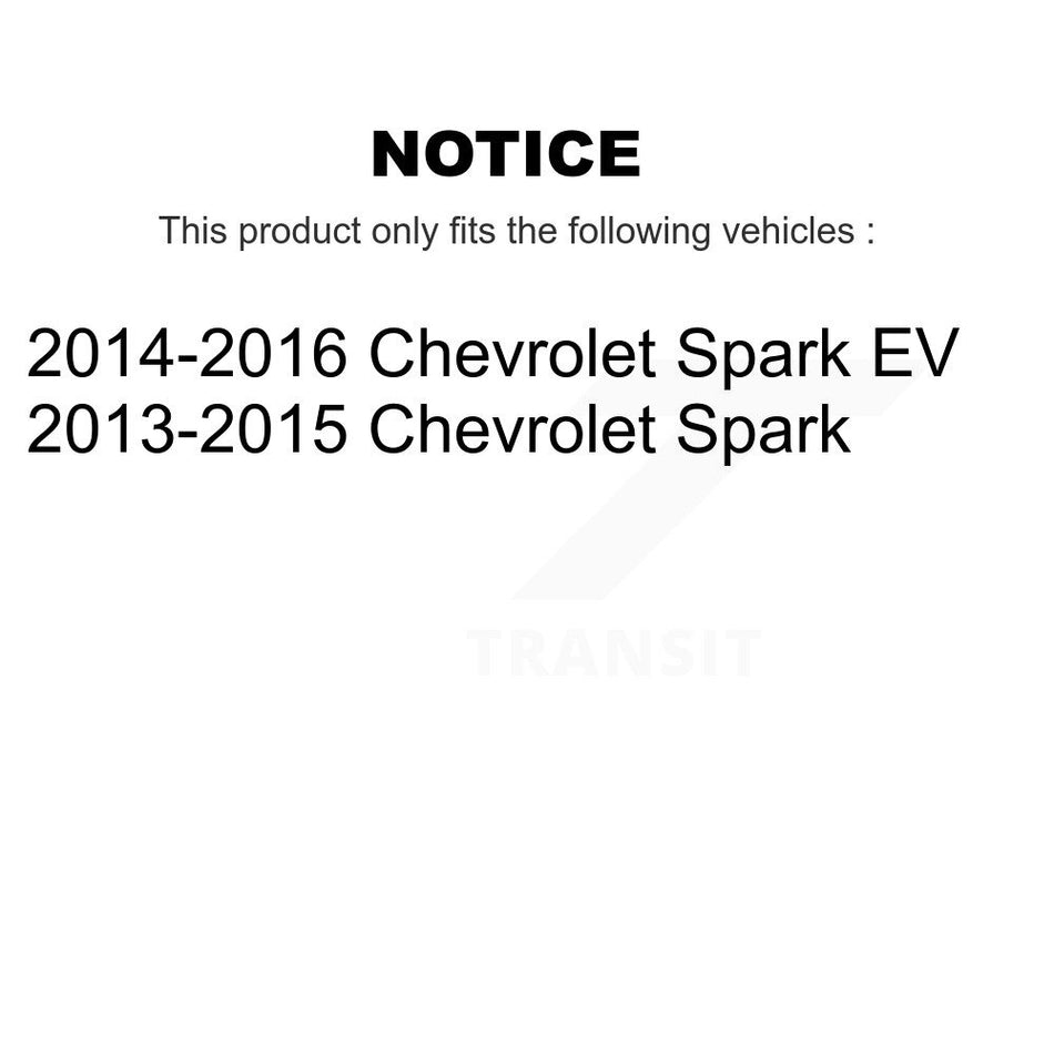 Front Suspension Stabilizer Bar Link Kit TOR-K750637 For Chevrolet Spark EV