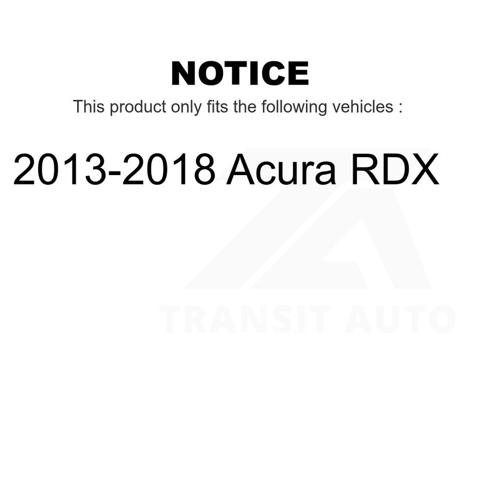 Front Right Suspension Stabilizer Bar Link Kit TOR-K750666 For 2013-2018 Acura RDX