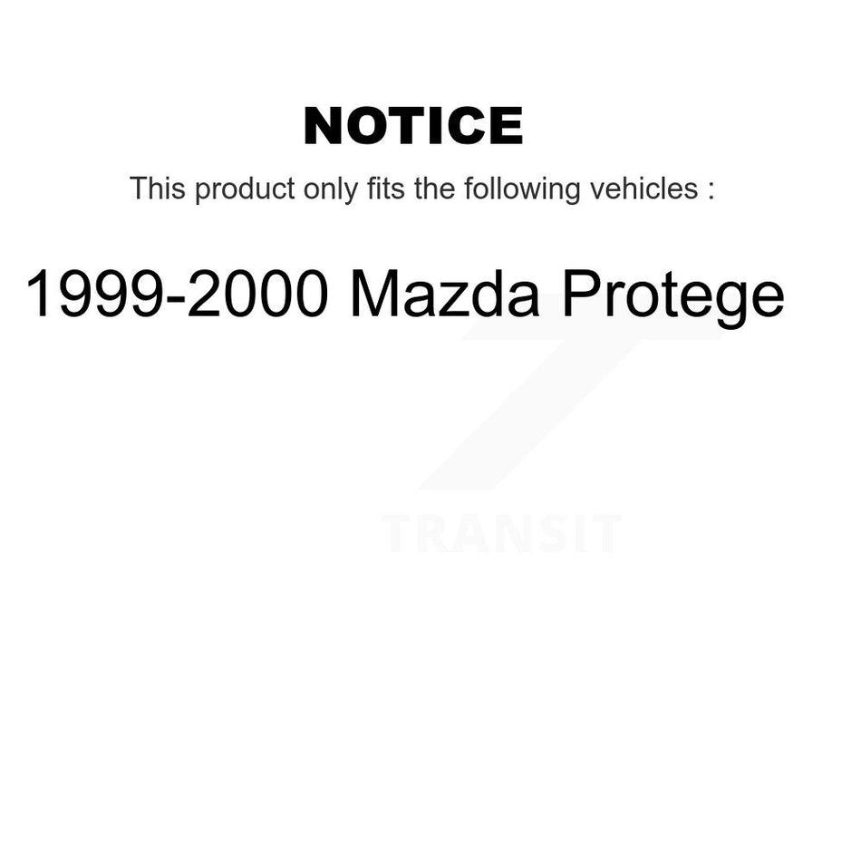 Front Suspension Stabilizer Bar Link Kit TOR-K80685 For 1999-2000 Mazda Protege