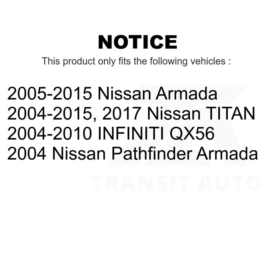 Front Upper Suspension Ball Joint TOR-K80994 For Nissan Titan Armada INFINITI QX56 Pathfinder TITAN