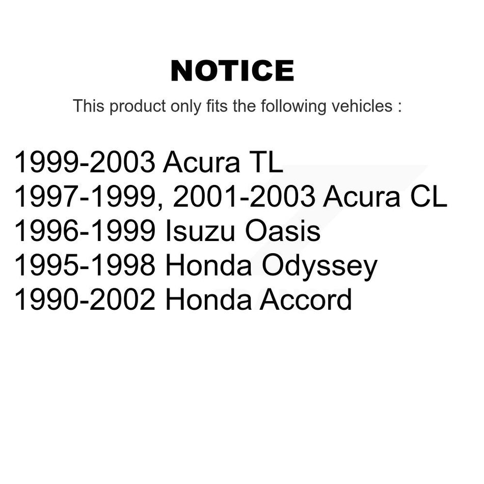 Front Lower Suspension Ball Joint TOR-K9643 For Honda Accord Acura TL CL Odyssey Isuzu Oasis